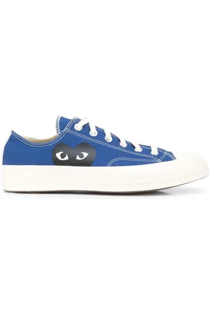 Comme des Garçons Homme, Chaussures, Bleu, Taille: 41 EU Baskets basses Chuck Taylor