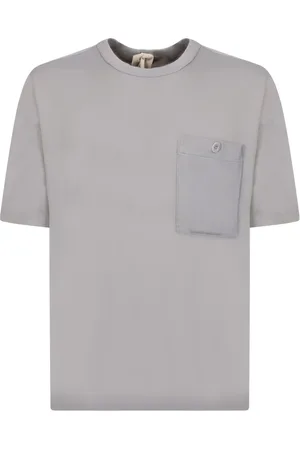 Ten Cate Homme, Tops, Gris, Taille: M T-Shirt Gris avec Poche Plaquée sur la Poitrine