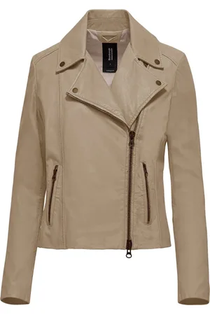 Bomboogie Femme, Vestes, , Taille: 40 FR Veste de motard en cuir