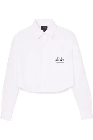 Marc Jacobs Femme, Blouses et Chemises, Blanc, Taille: 42 FR Chemise Courte Femme