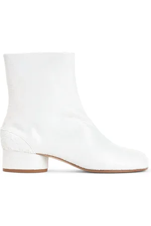 Maison Margiela Femme, Chaussures, Blanc, Taille: 37 EU Bottines Blanches
