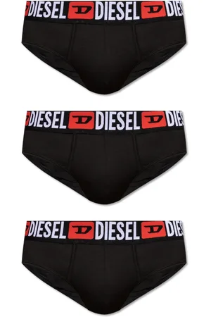 Diesel Homme, Sous-vêtements, Noir, Taille: L Lot de trois slips
