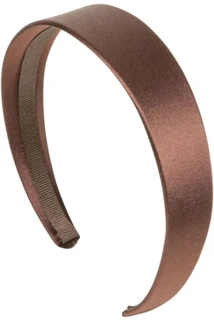 Jennifer Behr Femme, Accessoires, Brun, Taille: ONE Size Accessoire pour cheveux en satin avec ruban gros-grain