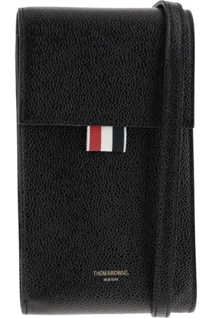 Thom Browne Homme, Accessoires, Noir, Taille: ONE Size Portefeuille