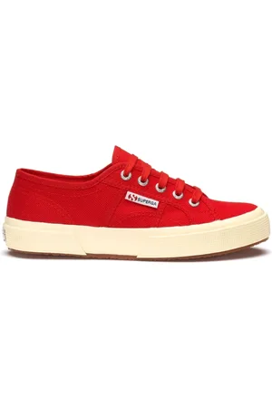Superga Femme, Chaussures, Rouge, Taille: 38 EU Chaussures classiques en coton
