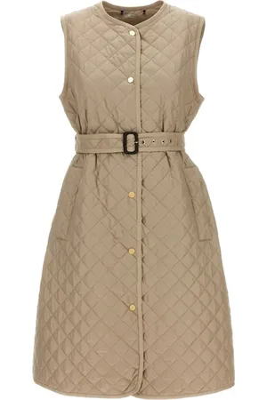 Max Mara Femme, Vestes, Jaune, Taille: 40 FR Gilet Élégant pour Femmes