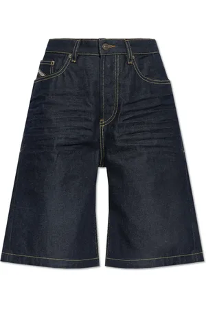 Diesel Femme, Shorts, Bleu, Taille: W24 De-Sire-Short Denim Shorts