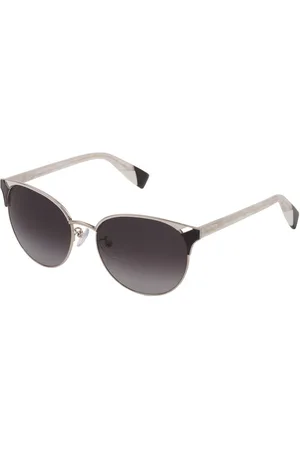 Furla Femme, Accessoires, Gris, Taille: ONE Size Lunettes de soleil grises en acétate