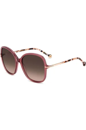 Carolina Herrera Femme, Accessoires, Rose, Taille: 58 MM Lunettes de soleil
