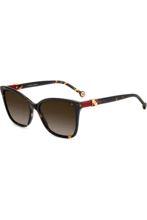 Carolina Herrera Femme, Accessoires, Brun, Taille: 56 MM Lunettes de soleil