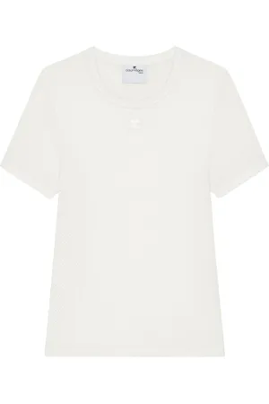 Courrèges Femme, Tops, Blanc, Taille: 36 FR Ensemble T-shirt et Polo
