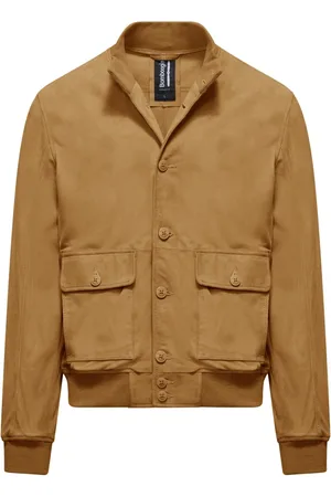 Bomboogie Homme, Vestes, Brun, Taille: S Walt Suede Bomber Jacket