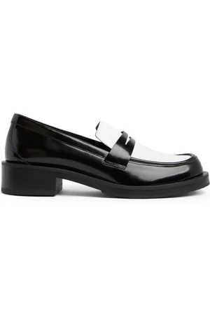 Stuart Weitzman Femme, Chaussures, Noir, Taille: 40 EU Mocassin Audacieux Silhouette Penny Moderne