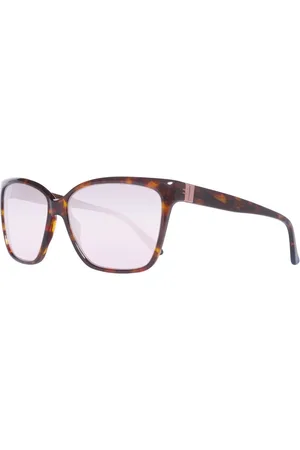 GANT Femme, Accessoires, Brun, Taille: ONE Size Lunettes de soleil marron en acétate