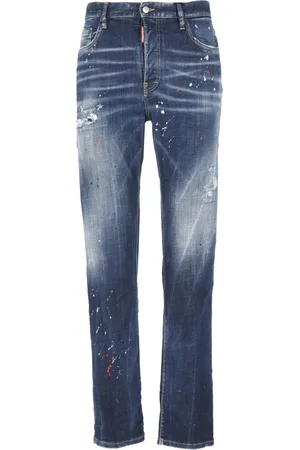 Dsquared2 Homme, Jeans, Bleu, Taille: M Skater Slim Jeans