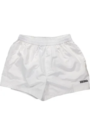 Ermenegildo Zegna Homme, Maillots de bain, Blanc, Taille: XL Short de Bain Pliable