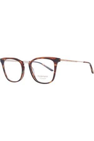 ANA HICKMANN Femme, Accessoires, Brun, Taille: ONE Size Monture Optique Carrée Marron avec Verres de Démonstration