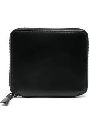 Comme des Garçons Femme, Accessoires, Noir, Taille: ONE Size Portefeuille Leather Line
