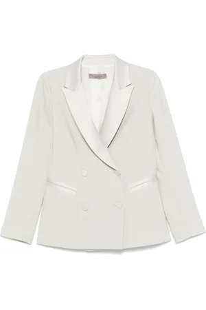 D.EXTERIOR Femme, Vestes, Gris, Taille: 42 FR Veste Vert Menthe à Double Boutonnage
