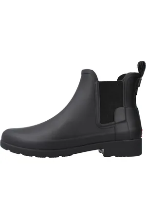 Hunter Femme, Chaussures, Noir, Taille: 36 EU Chelsea Bottes Refined