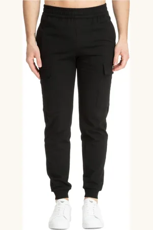 EA7 Homme, Pantalons, Noir, Taille: S Pantalon Core avec Cordon de Serrage