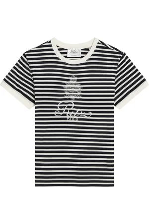 Frame Femme, Tops, Multicolore, Taille: 36 FR T-Shirt Col Rond Manches Courtes Ritz