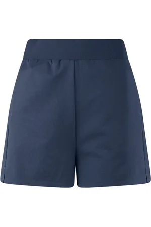 Bomboogie Femme, Shorts, Bleu, Taille: 40 FR Short Doux Confort en Molleton