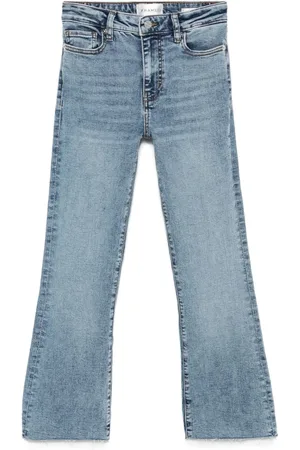 Frame Femme, Jeans, Bleu, Taille: W31 The Crop Mini Boot