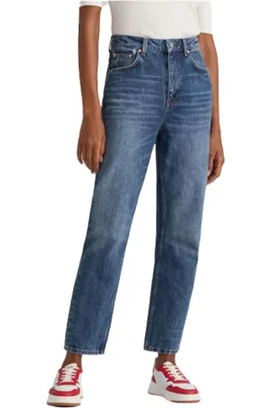GANT Femme, Jeans, Bleu, Taille: W29 Jean Vintage Coupe Droite en Coton