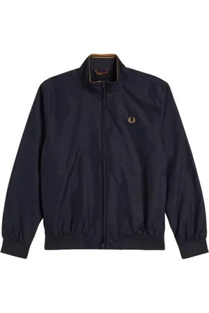 Fred Perry Homme, Vestes, Bleu, Taille: S Blouson de sport bleu