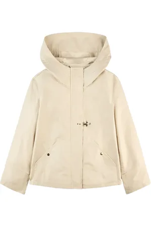 FAY Femme, Vestes, , Taille: 40 FR Parka Courte en Popeline Technique