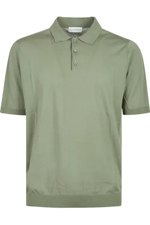 BALLANTYNE Homme, Tops, Vert, Taille: M Polo à Manches Courtes