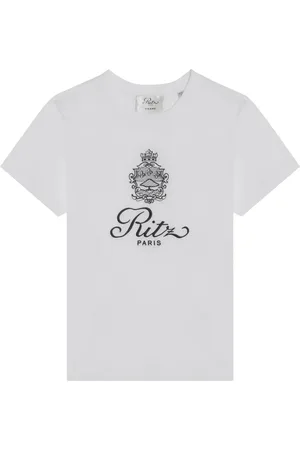 Frame Femme, Tops, Blanc, Taille: 36 FR T-Shirt Col Rond Manches Courtes Ritz