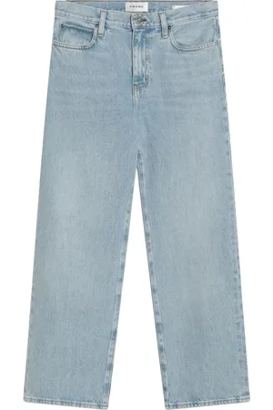 Frame Femme, Jeans, Bleu, Taille: W25 Le Jane Cropped Jeans