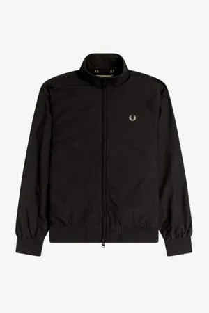 Fred Perry Homme, Vestes, Noir, Taille: M Veste Légère Élégante
