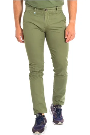 La Martina Homme, Pantalons, Vert, Taille: W32 Pantalon Long Coupe Droite