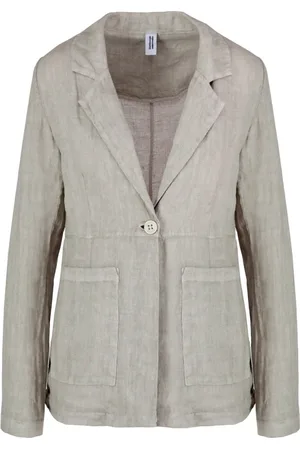 Bomboogie Femme, Vestes, , Taille: 38 FR Blazer en lin