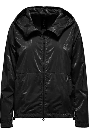 Bomboogie Femme, Vestes, Noir, Taille: 42 FR Veste en nylon laminé avec capuche