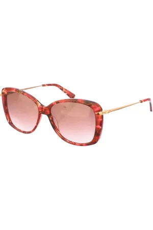Longchamp Femme, Accessoires, Brun, Taille: ONE Size Lunettes de soleil papillon en acétate