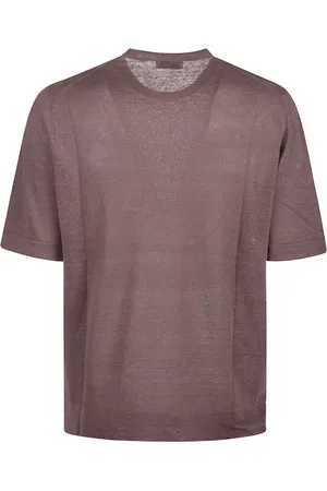 BALLANTYNE Homme, Tops, Brun, Taille: L T-shirt élégant avec point de couture
