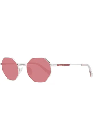 GANT Femme, Accessoires, Jaune, Taille: ONE Size Lunettes de soleil rectangulaires