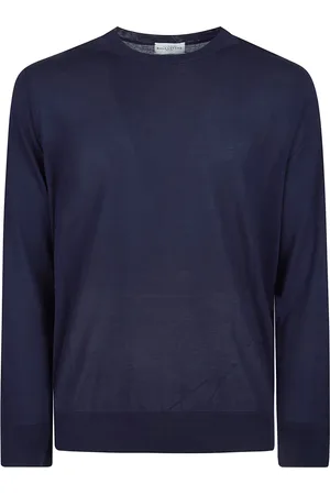 BALLANTYNE Homme, Pulls, Bleu, Taille: XL Pull en Tricot Classique