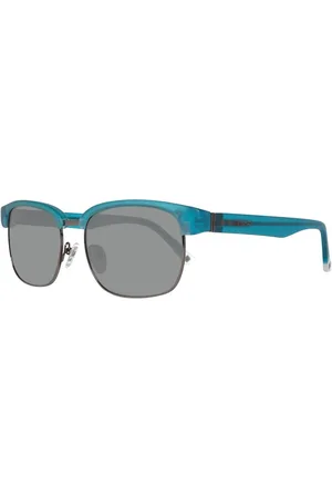 GANT Homme, Accessoires, Bleu, Taille: ONE Size Lunettes de soleil bleues en métal
