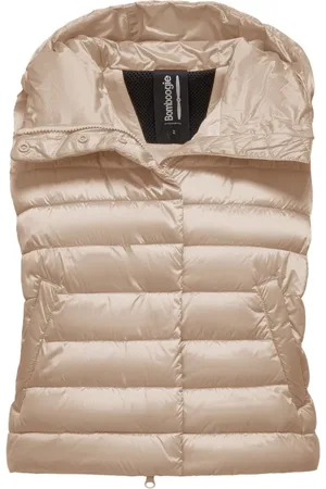 Bomboogie Femme, Vestes, , Taille: 42 FR Shiny Nylon Padded Vest with Hood