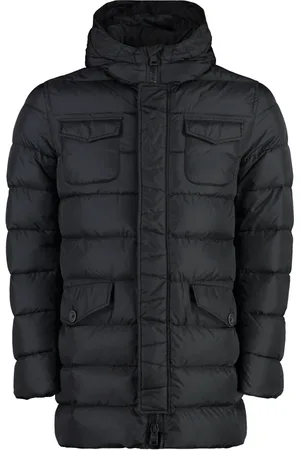 HERNO Homme, Vestes, Noir, Taille: S Doudoune à Capuche