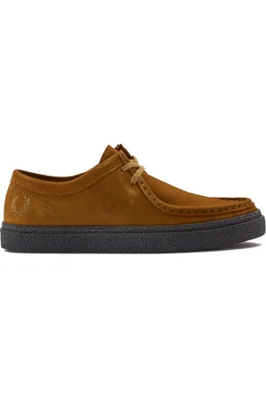 Fred Perry Homme, Chaussures, Brun, Taille: 43 EU Dawson Bottes à Lacets Moc Toe