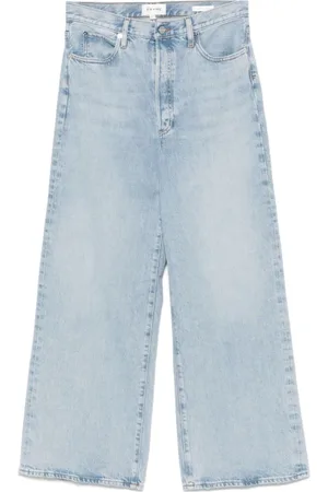 Frame Femme, Jeans, Bleu, Taille: W26 Jeans Amples à Jambes Larges