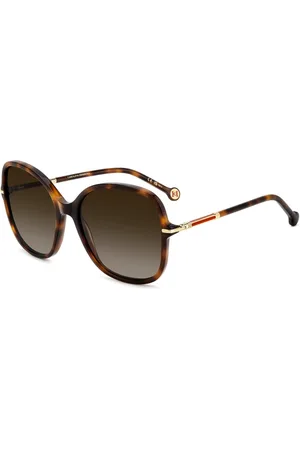 Carolina Herrera Femme, Accessoires, Brun, Taille: 58 MM Lunettes de soleil