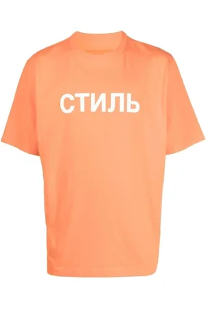 Heron Preston Homme, Tops, , Taille: L Ctnmb Logo T-Shirt