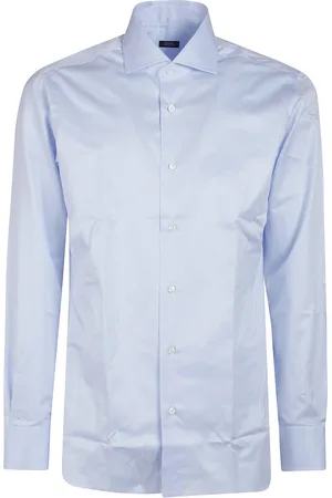 BARBA Homme, Chemises, Bleu, Taille: L Chemise élégante à manches longues